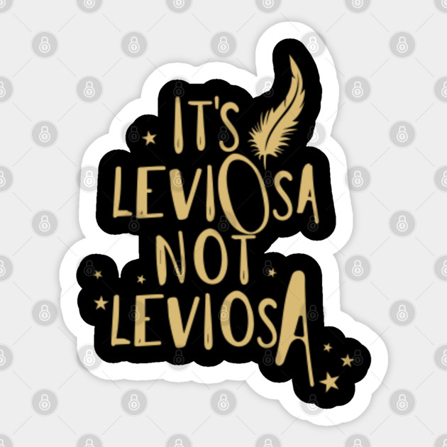 Harry Potter Leviosa Harry Potter Sticker TeePublic